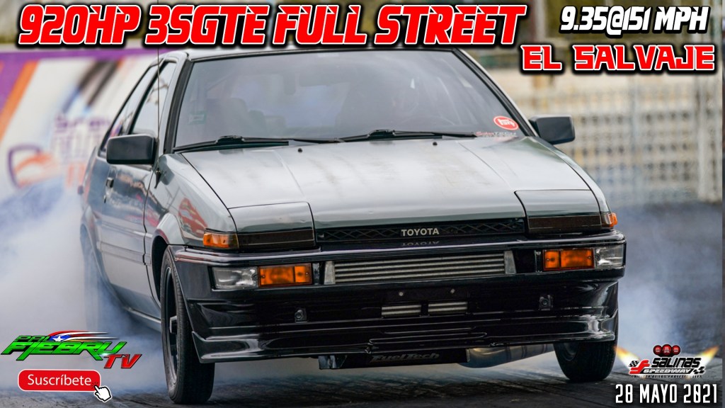 920hp Full Street 9seg Swap 3s-ge Beams El&nbsp;Salvaje