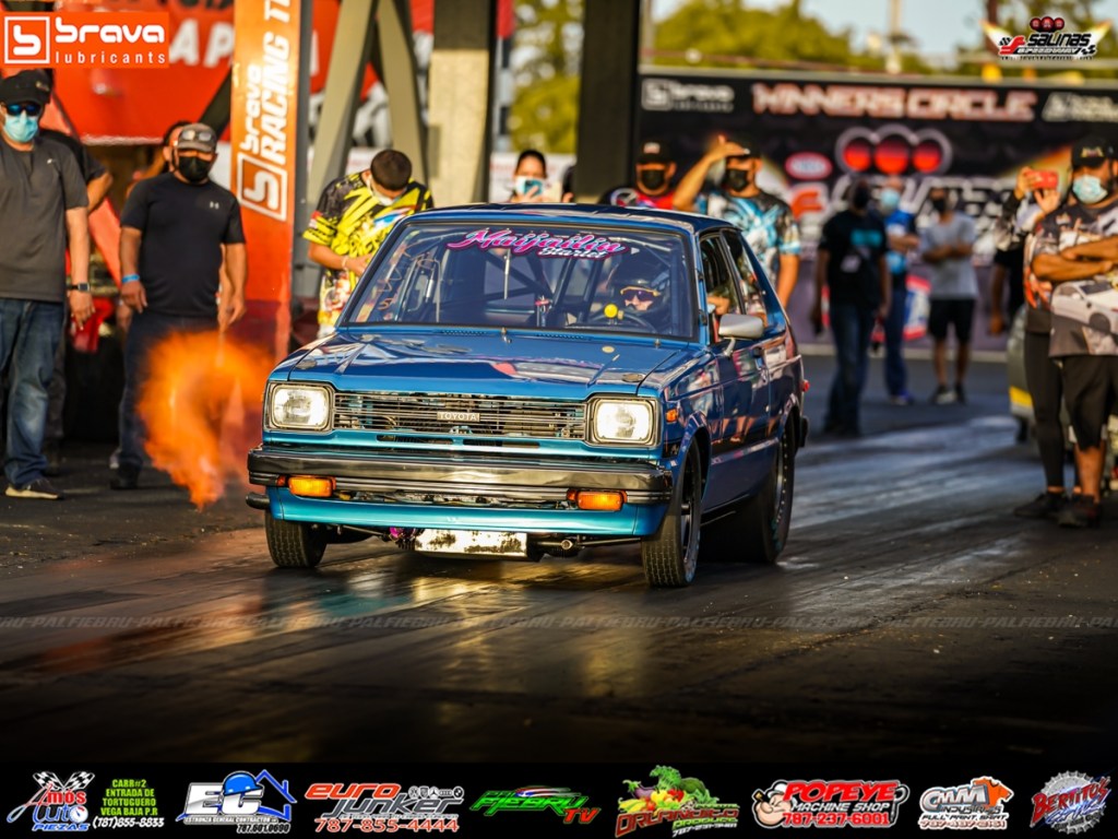 Jailene reyes de los jr dragster a los 8 segundos en la maijailin&nbsp;starlet