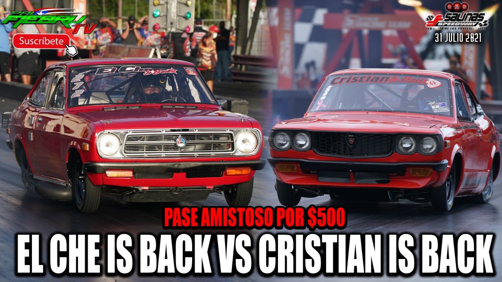EL CHE IS BACK VS EL CRISTIAN IS BACK PASE AMISTOSO POR $500 EN SALINAS&nbsp;SPEEDWAY
